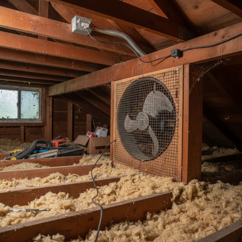 Attic Fan Installation in Heber City, UT