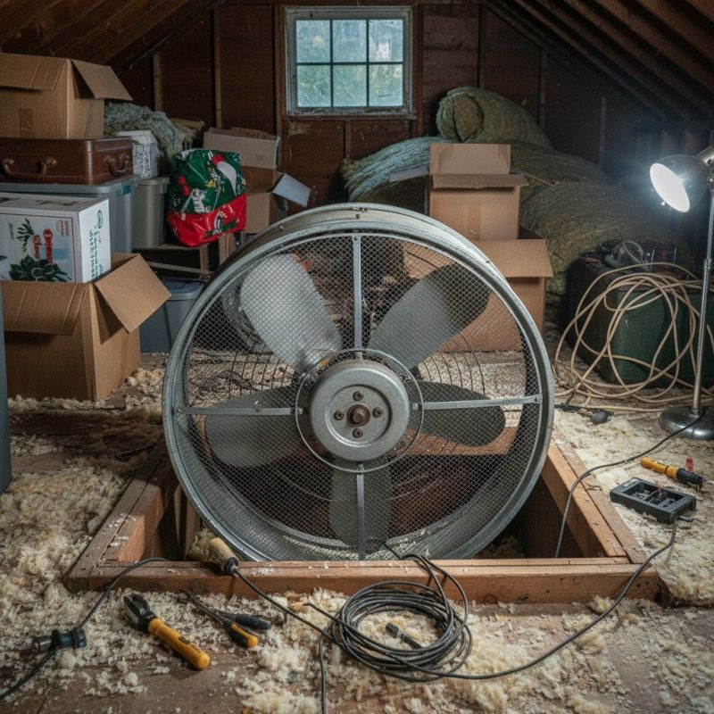 Attic Fan Repair in Orem, UT