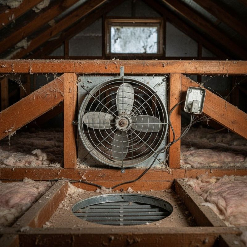 Solar Fan Installation in Alpharetta, GA